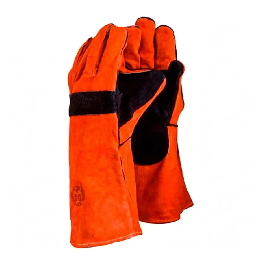 GUANTE SOLDADOR CON REFUERZO – STEELPRO (PAR)